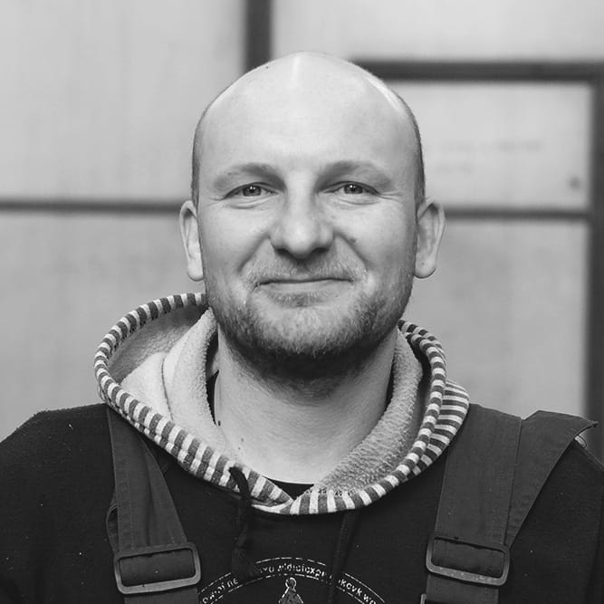 Photo of our collaborator Cristian